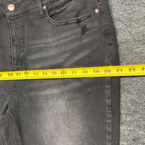 TS Vintage Inspired Crop Jeans- Black- Size 16W - Picture 6 of 10